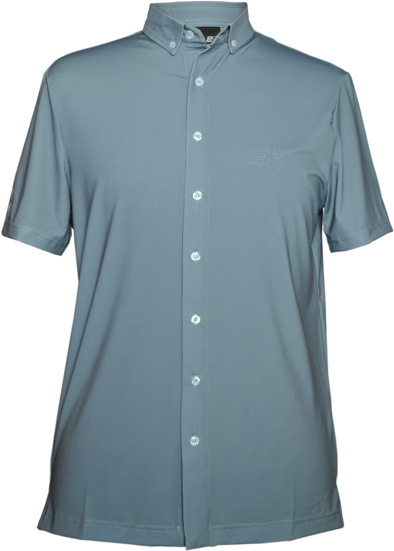 E2 By Elisabeth Esterl/mens Golf/full Button Polo With (1296x1296), Png Download