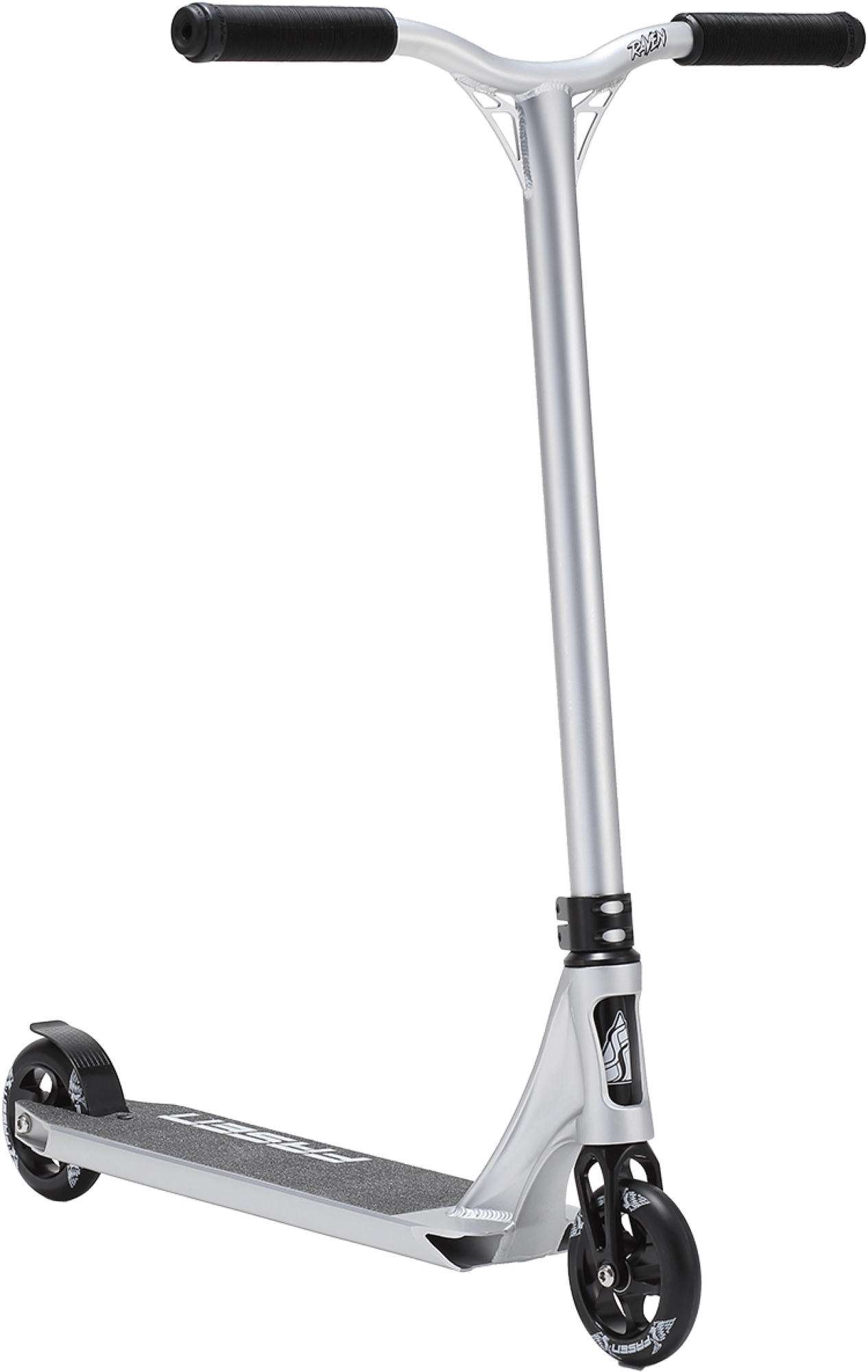 Scooter Png Download Image - Fasen Raven Complete Scooter - Silver (2000x2000), Png Download