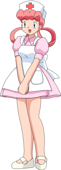 Pokemon [easy Except Wig] Nurses Cap, Dress, Petticoat, - Fire Emblem Anna Sisters (227x599), Png Download