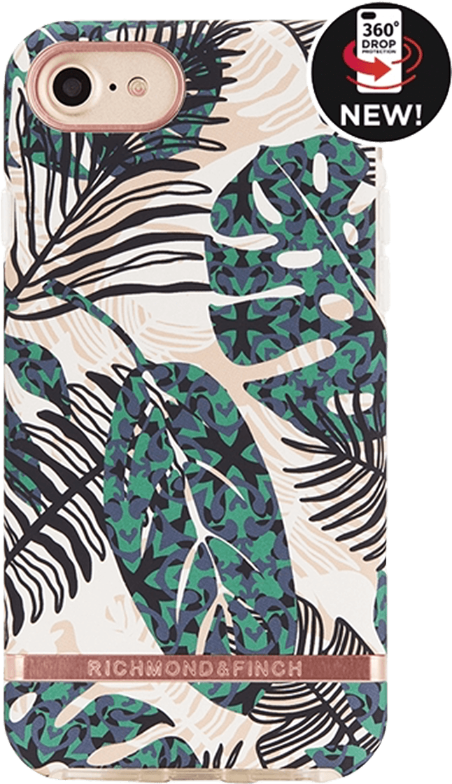 Richmond & Finch Tropical Leaves For Iphone - Richmond Finch Iphone 7 (1200x1200), Png Download