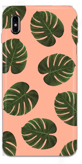 Tropical Leaves Phone Case - Citrus (540x540), Png Download