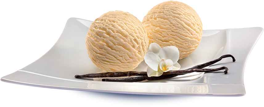 Ice Cream Collection - Vanilla Ice Cream Png (992x376), Png Download