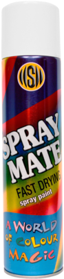 Spray Mate Aerosol Spray Paint - Spraymate Regular - Gloss White (250ml) (320x480), Png Download