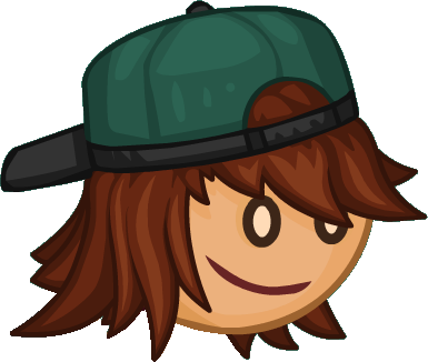 Headbracket Of Scooter - Papa's Games Characters Boys Rudy (385x326), Png Download