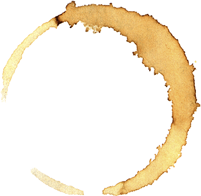 Coffee Stain Ring Png - Tache De Café Png (397x389), Png Download