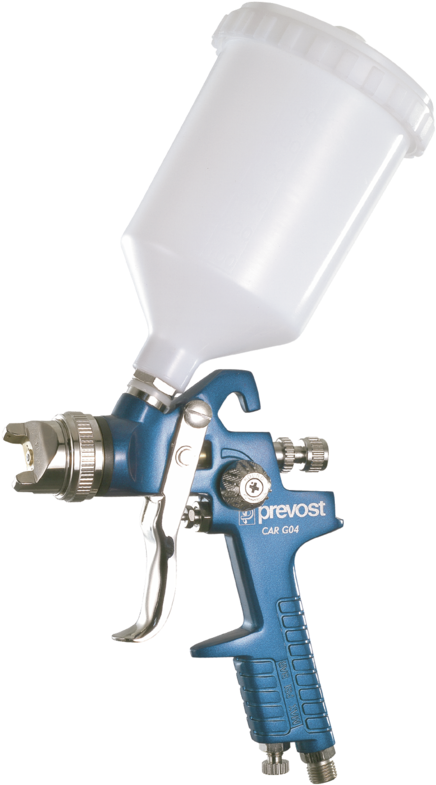 Gravity-feed Spray Gun For Industrial Spray Painting - Pistolet Peinture Prevost (800x800), Png Download