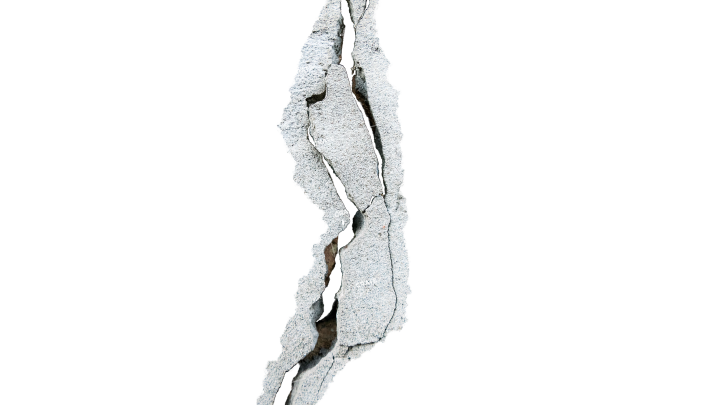 Crack Damage - Download (720x405), Png Download