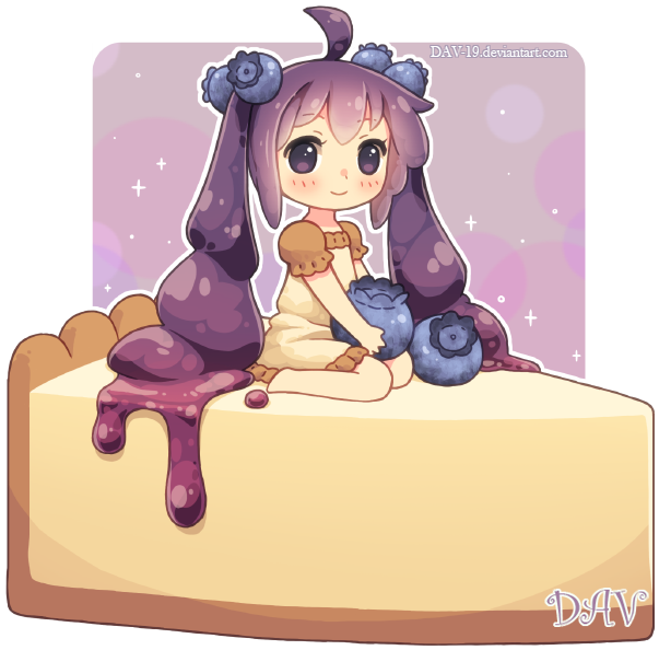 Clip Freeuse Library Rosewinton Images Girl Sitting - Chibi Anime Girl Food (640x618), Png Download