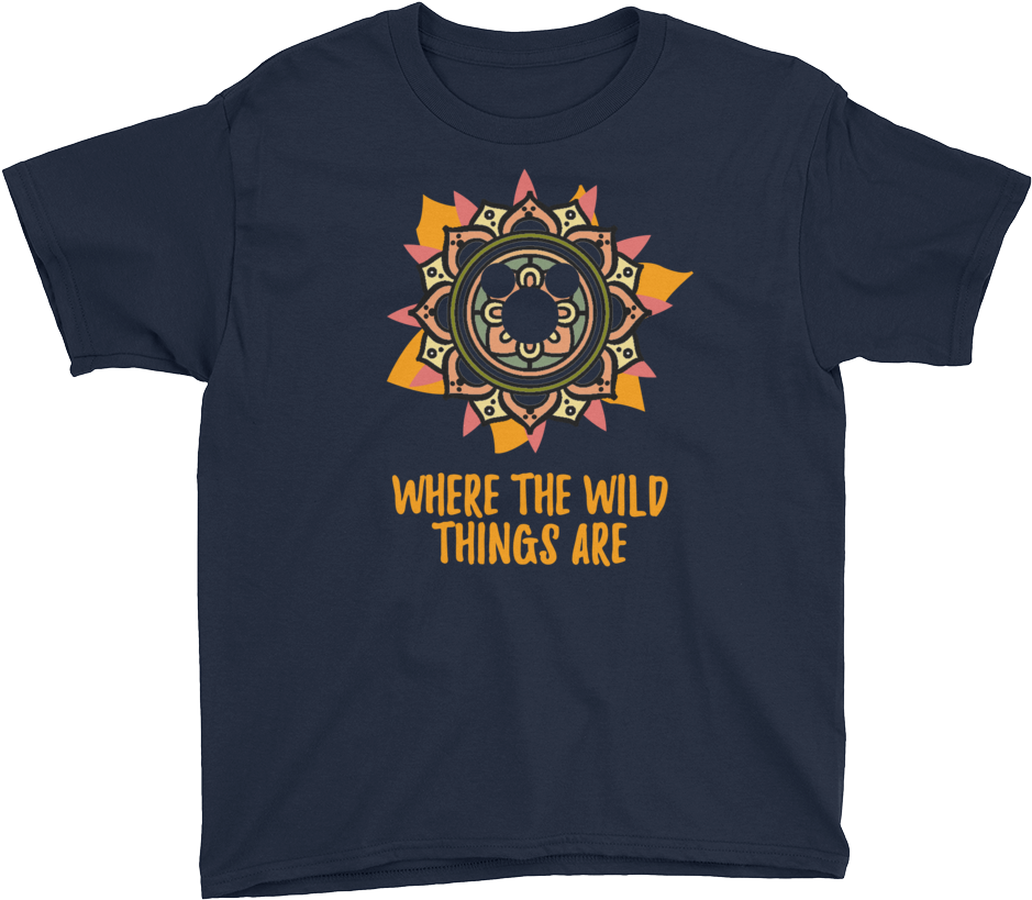 Where The Wild Things Are Kids Mickey Mandala Animal - Always Follow Your Dreams Freddy Krueger (1000x1000), Png Download