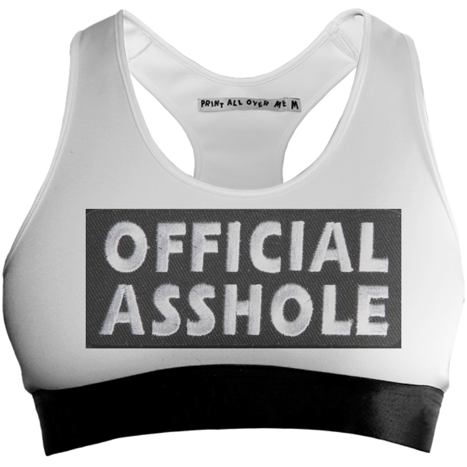 Official Asshole $50 - Active Tank (910x910), Png Download