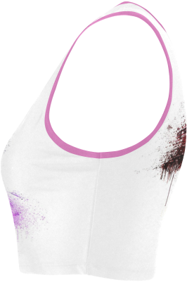 Watercolor Horse Women's Crop Top - Brassiere (500x500), Png Download