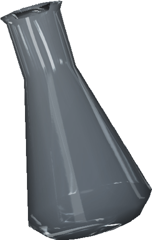 Beaker - Graduated Cylinder (576x545), Png Download