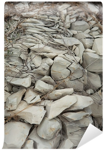 Clip Art Stock Rocky Gray Background Wall Mural Pixers - Rock (400x400), Png Download