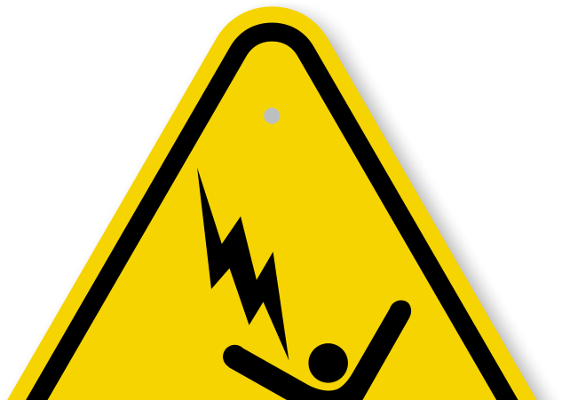 In Tatarstan, Two People Died From Electric Shock - Sign (800x450), Png Download