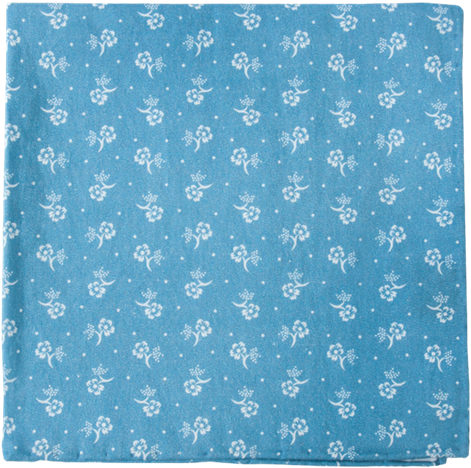 Bluegrass Floral Pocket Square - Art Paper (514x600), Png Download