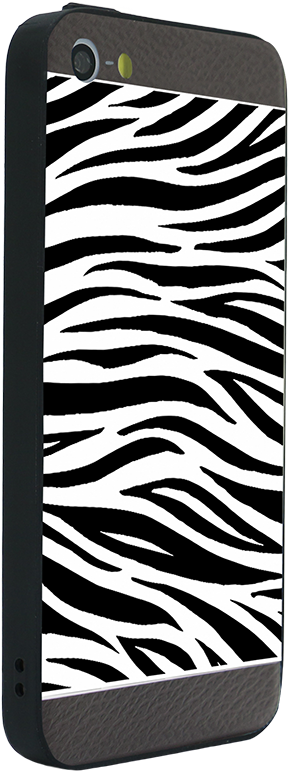 Zebra Stripes Fusion Case For Iphone Se - Smartphone (800x800), Png Download