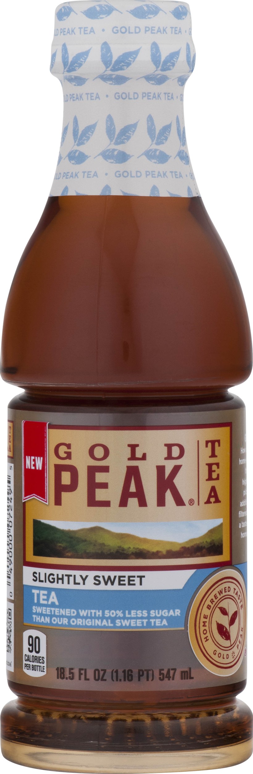 Gold Peak Tea Slightly Sweet (819x2500), Png Download