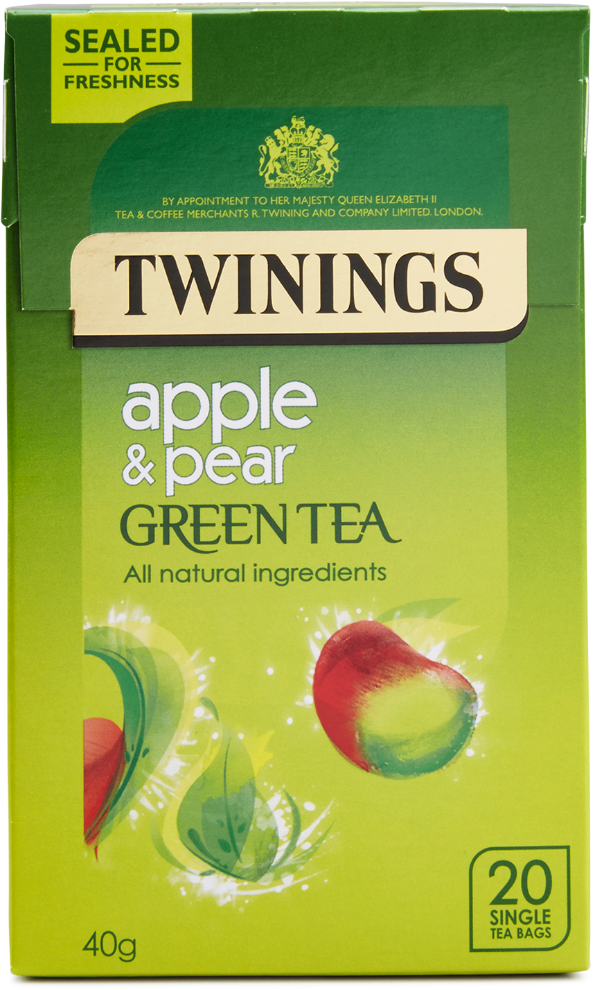 Twinning Pure Green Tea (1960x1494), Png Download
