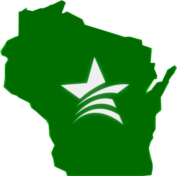 Wisconsin State (600x600), Png Download