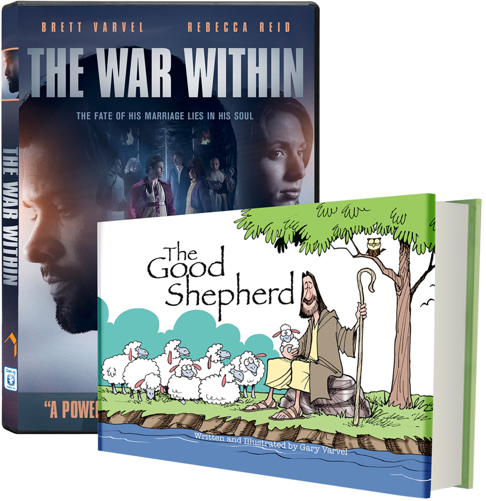 Tw Gs Combo - Good Shepherd Cartoon (1000x1000), Png Download