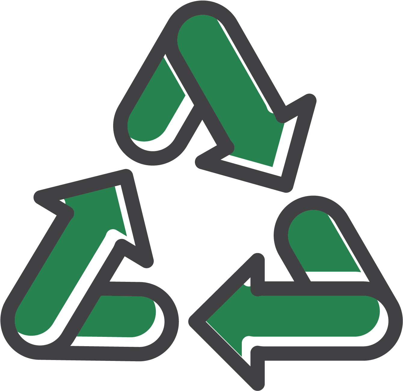 Environment - Recycling Symbol (1654x1654), Png Download