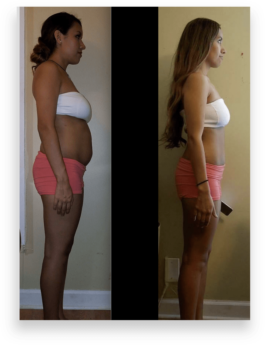 More V Shred Clients - V Shred Fat Loss Extreme Results (874x1137), Png Download