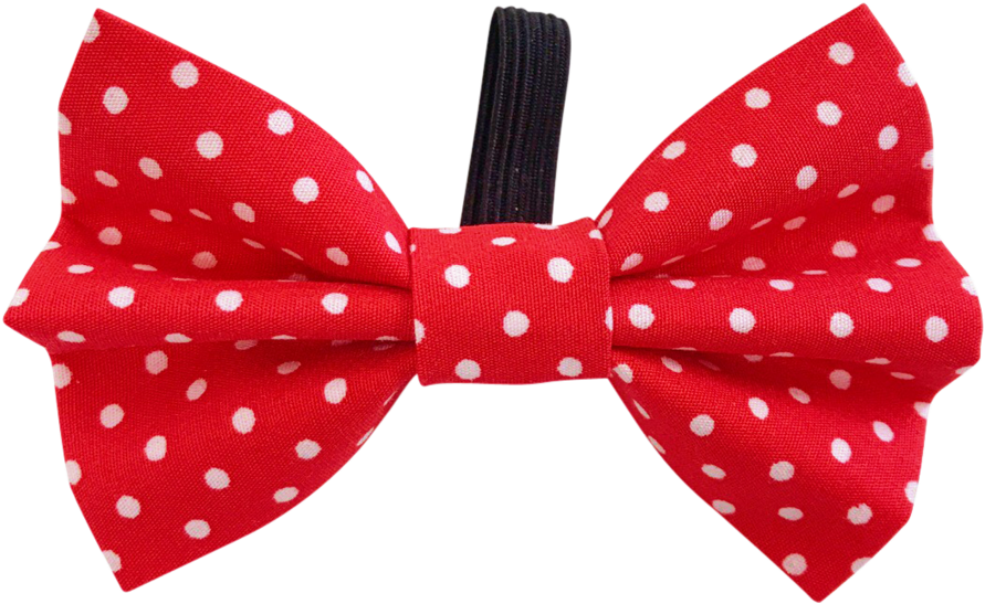 Red Polka Bow V=1510481339 - Polka Dot (1280x955), Png Download