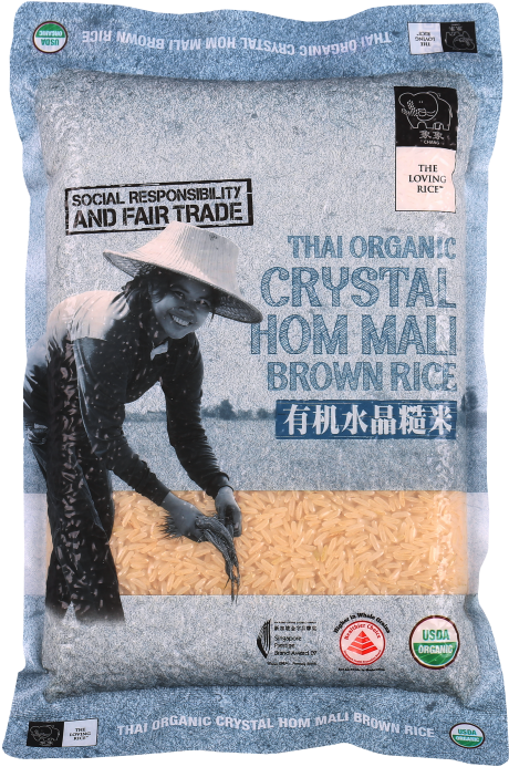 Chang Thai Organic Brown Rice (543x768), Png Download