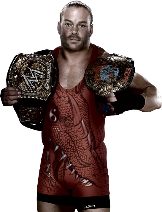 Rob Van Dam Transparent - Rob Van Dam Championships Png (546x712), Png Download