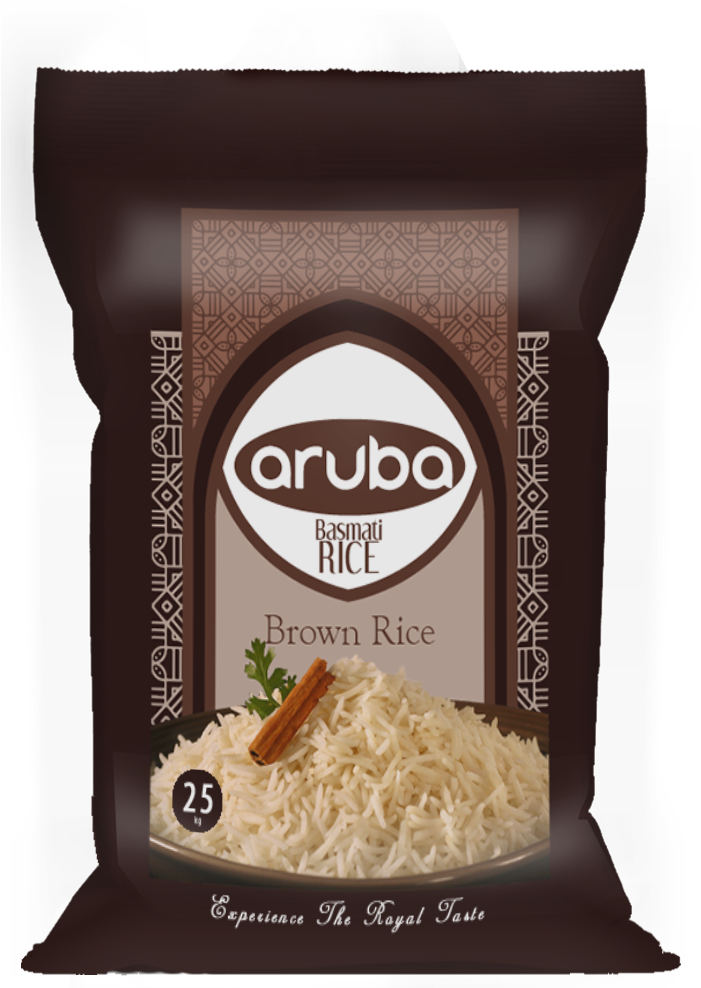Aruba Brown Rice - Basmati (700x1000), Png Download