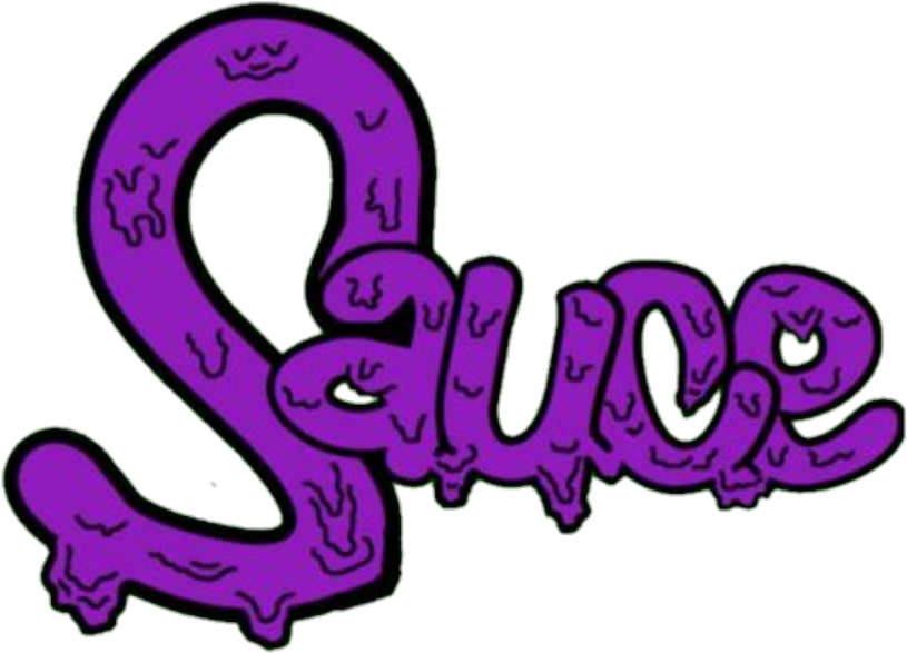 #sauce #purple #words #sayings #quotes - Dripping Sauce Clip Art (1024x751), Png Download