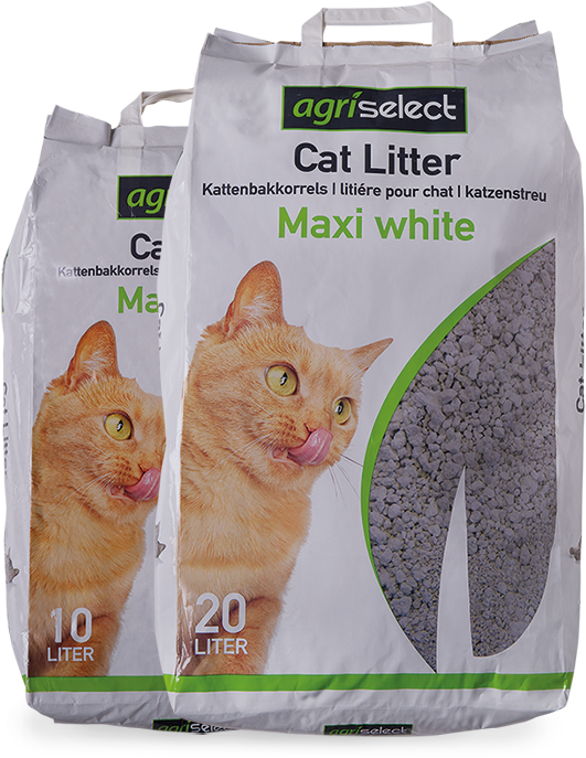 Psj 7335cat Litter Maxi White 20 Liter - Domestic Short-haired Cat (567x757), Png Download
