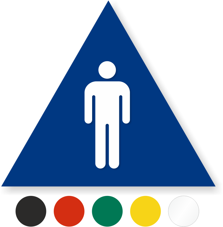 Zoom, Price, Buy - Mens Restroom Sign (800x800), Png Download