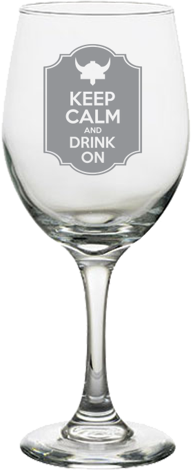 Iceland Keep Calm And Drink On White Wine Glass H5 - Sarcastic Wine Glass Quotes (700x700), Png Download