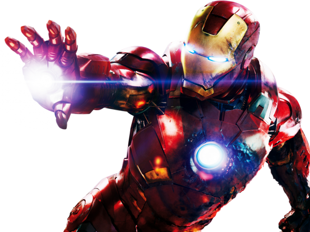 Iron Man Clipart Flying - Iron Man Png (640x480), Png Download