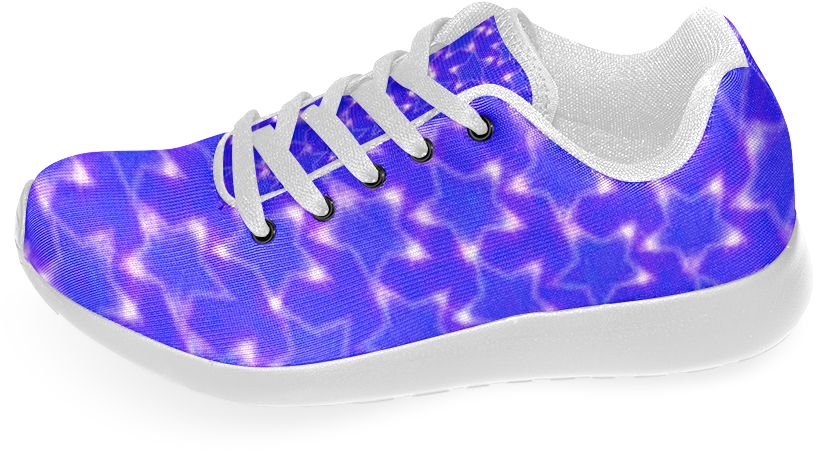 sparkling running shoes