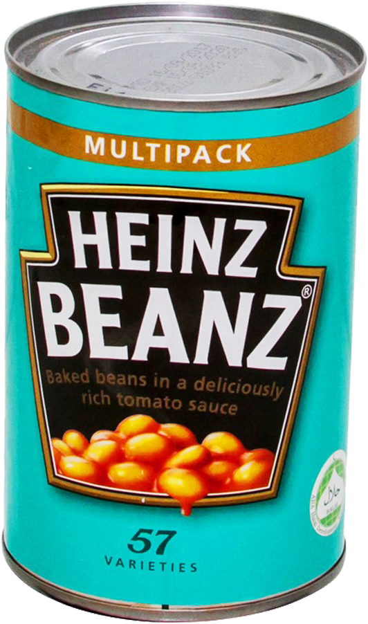 Heinz Beans Rich Tomato Sauce 400 Gm - Heinz Beans Fridge Pack (1000x1000), Png Download