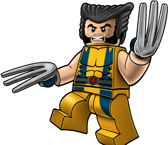Wolverine Clipart Hugh Jackman - Vengadores Lego (640x480), Png Download