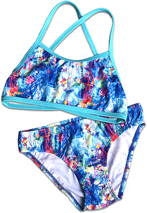 Aqua Oasis Girls Bikini - Swimsuit Bottom (600x850), Png Download
