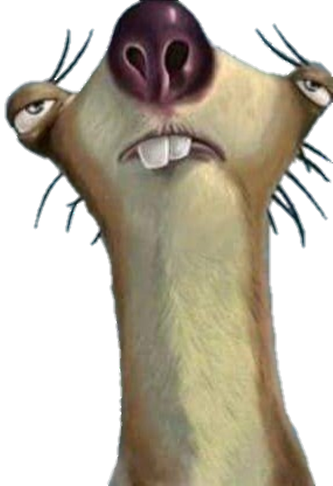 Ice Age Characters (480x700), Png Download