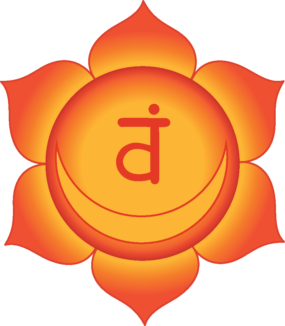 Chakra Two The Pleasure Chakra - Cross (950x1085), Png Download