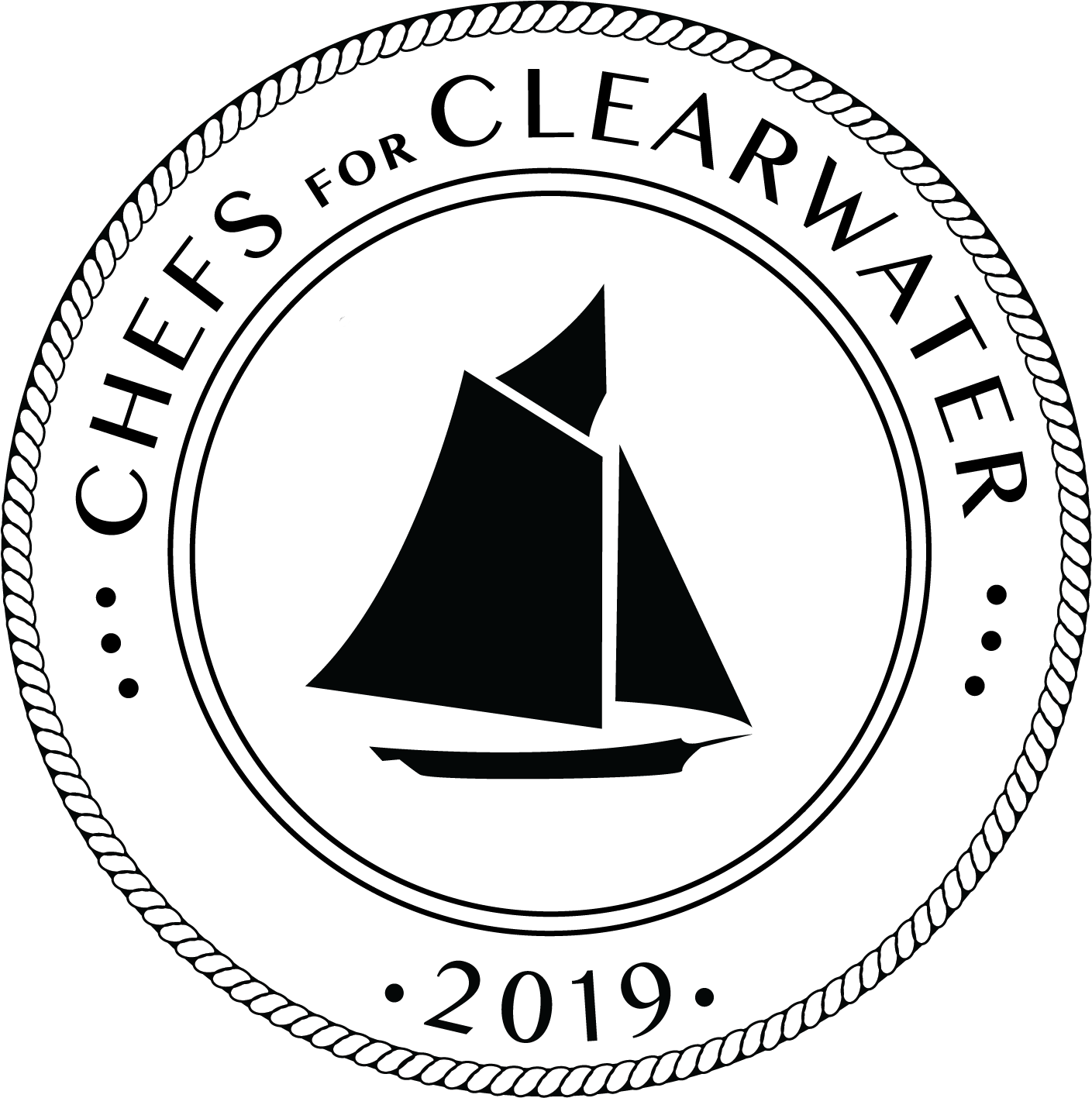 Chefs For Clearwater Logo - Sail (1409x1417), Png Download
