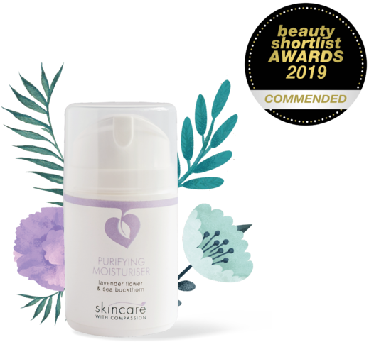 Lavender Flower & Sea Buckthorn - Cosmetics (562x600), Png Download