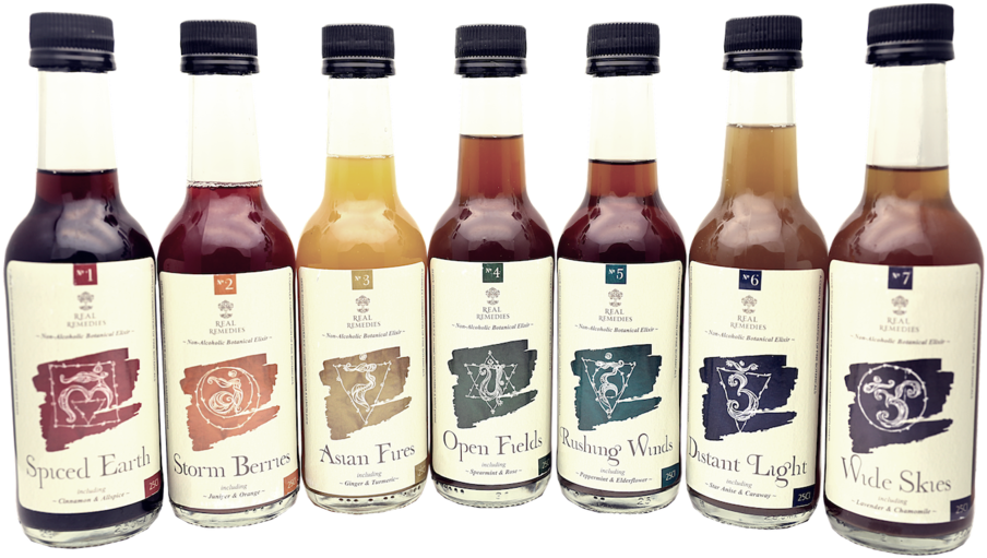 Elixir Collection Wide - Glass Bottle (1000x667), Png Download