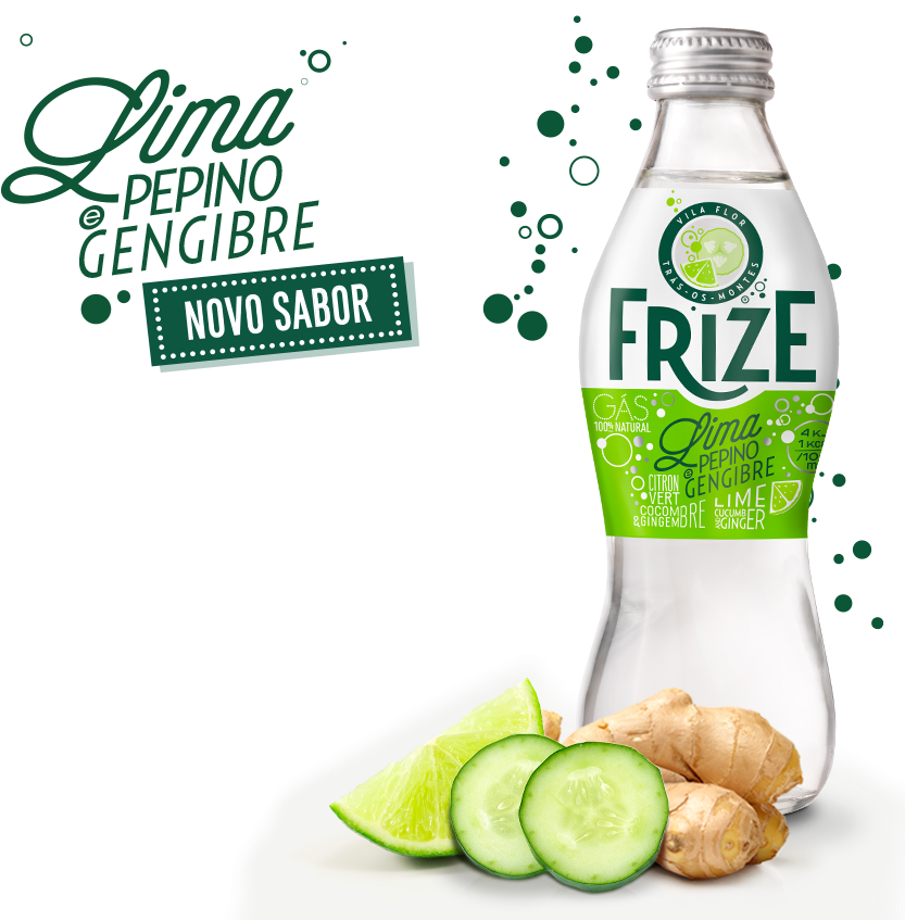 Frize Limão Pepino Gengibre (1000x874), Png Download