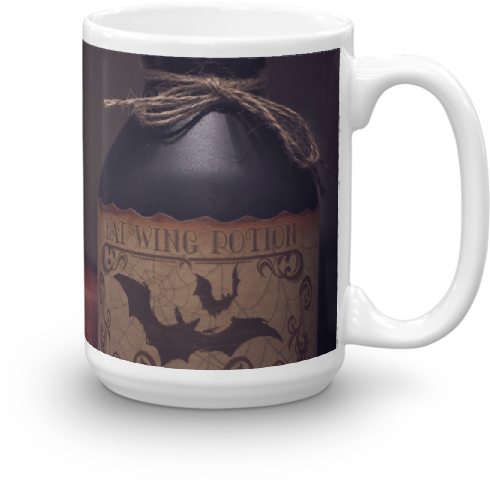 Halloween Skull Mug - Beer Stein (600x600), Png Download