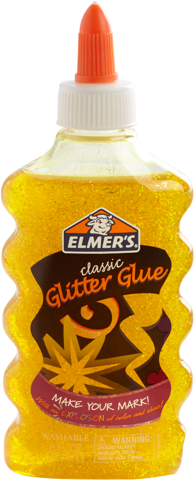 Adhesivo Elmers Glitter Glue 117 Ml - Pink Elmer's Glue (479x1024), Png Download