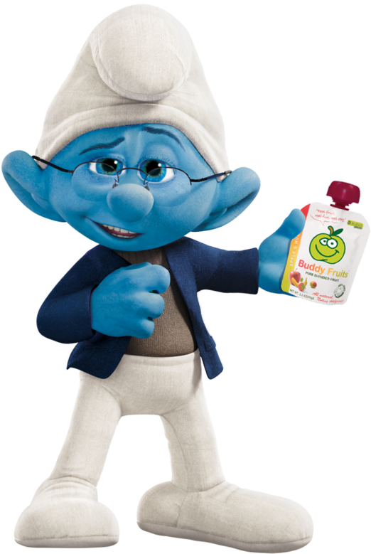 Smurfs Png File - 3 Smurfs (800x800), Png Download