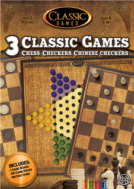 3 In 1 Classic Games - Go (640x640), Png Download