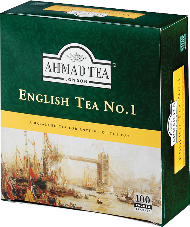 English Tea No - Ahmad Tea (800x920), Png Download